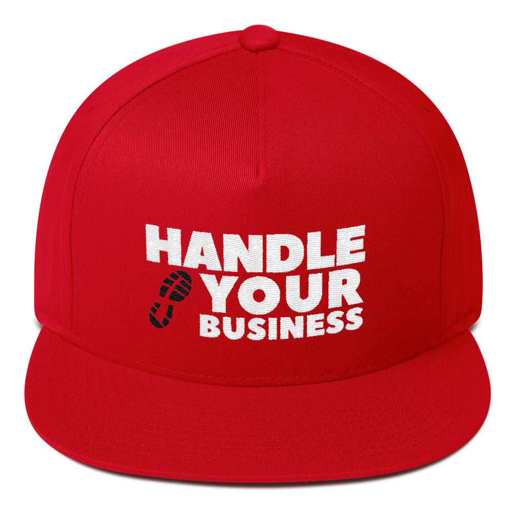 Handle Your Business Flat Bill Cap