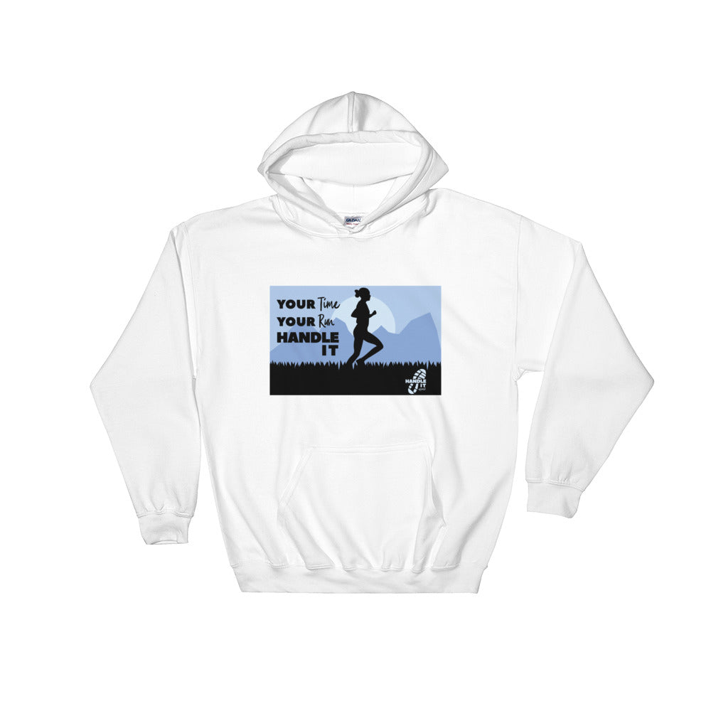 Handle it-  Evening Runner Women’s Apparel Hooded Sweatshirt