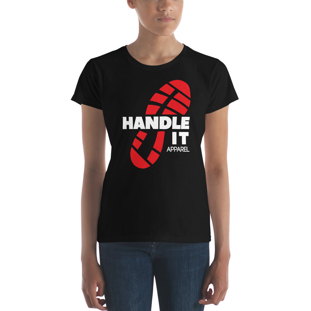 Handle It Apparel Logo- Women's Apparel  short sleeve t-shirt