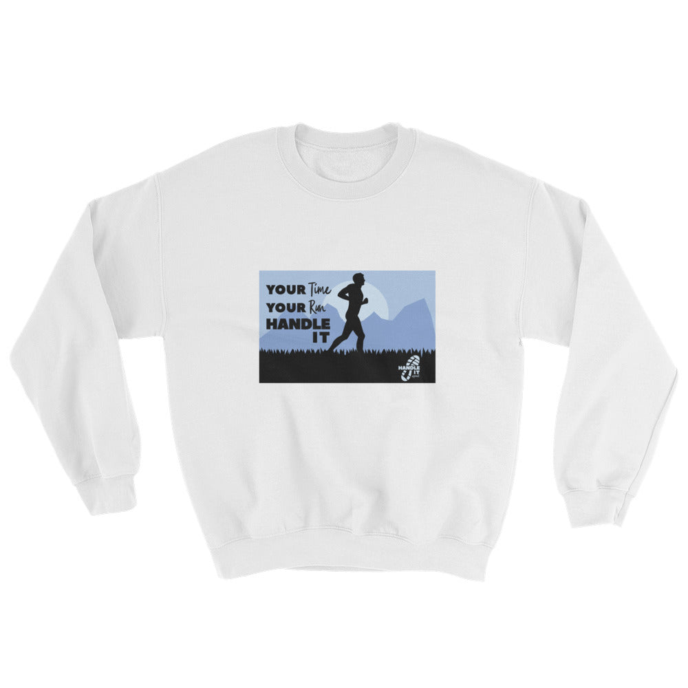 Handle it - Evening Runner Men’s Apparel Sweatshirt